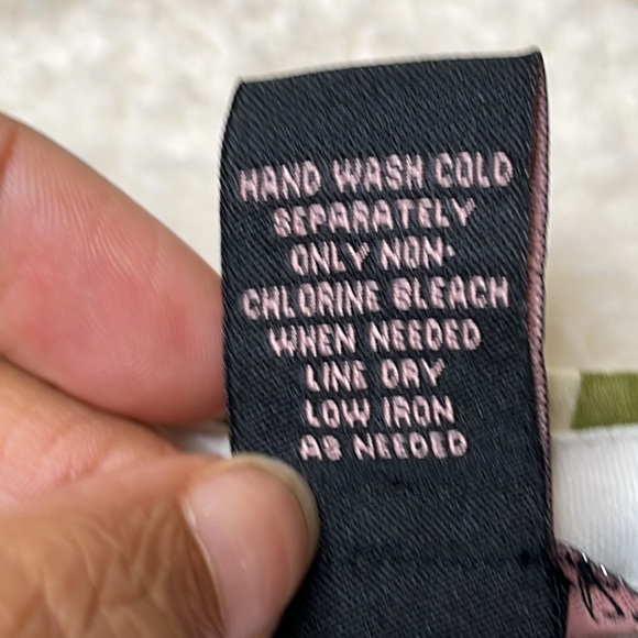 Signature by Robbie Bee Womens Green Floral Flounced Dress SIZE 10 - Picture 3 of 5